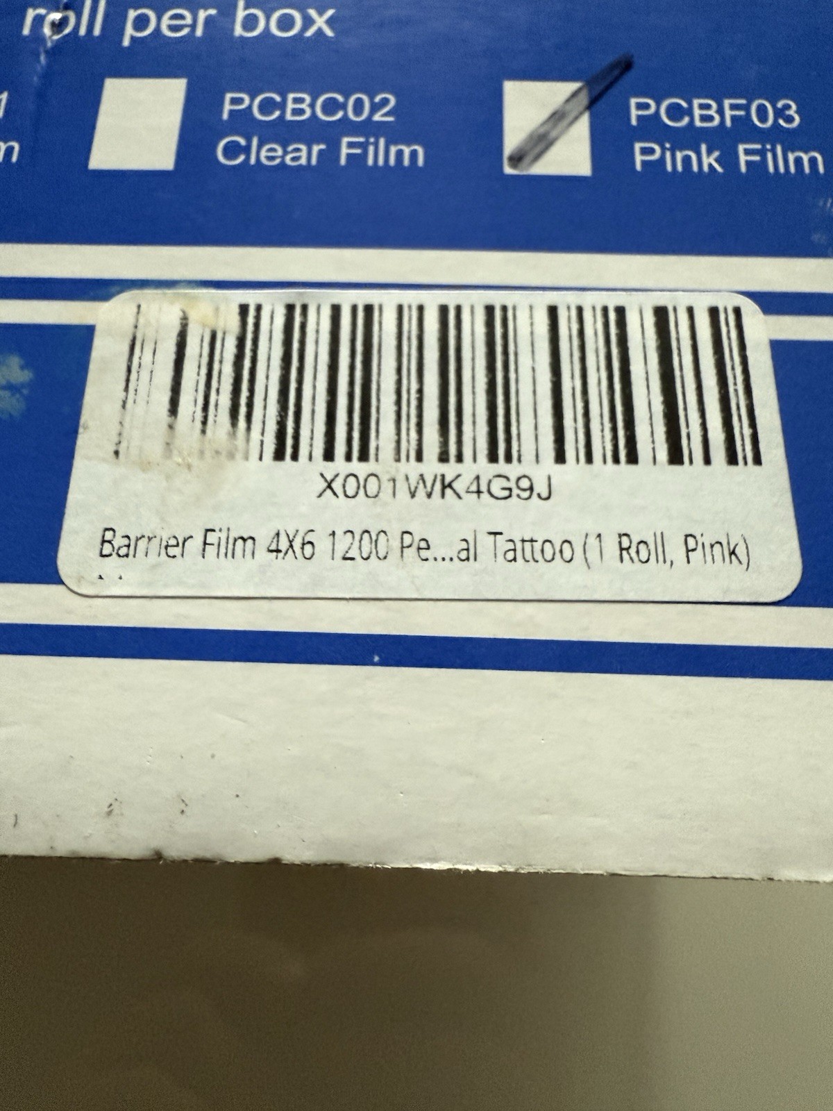 Barrier Film – Medical Grade, Perforated Rolls in Box