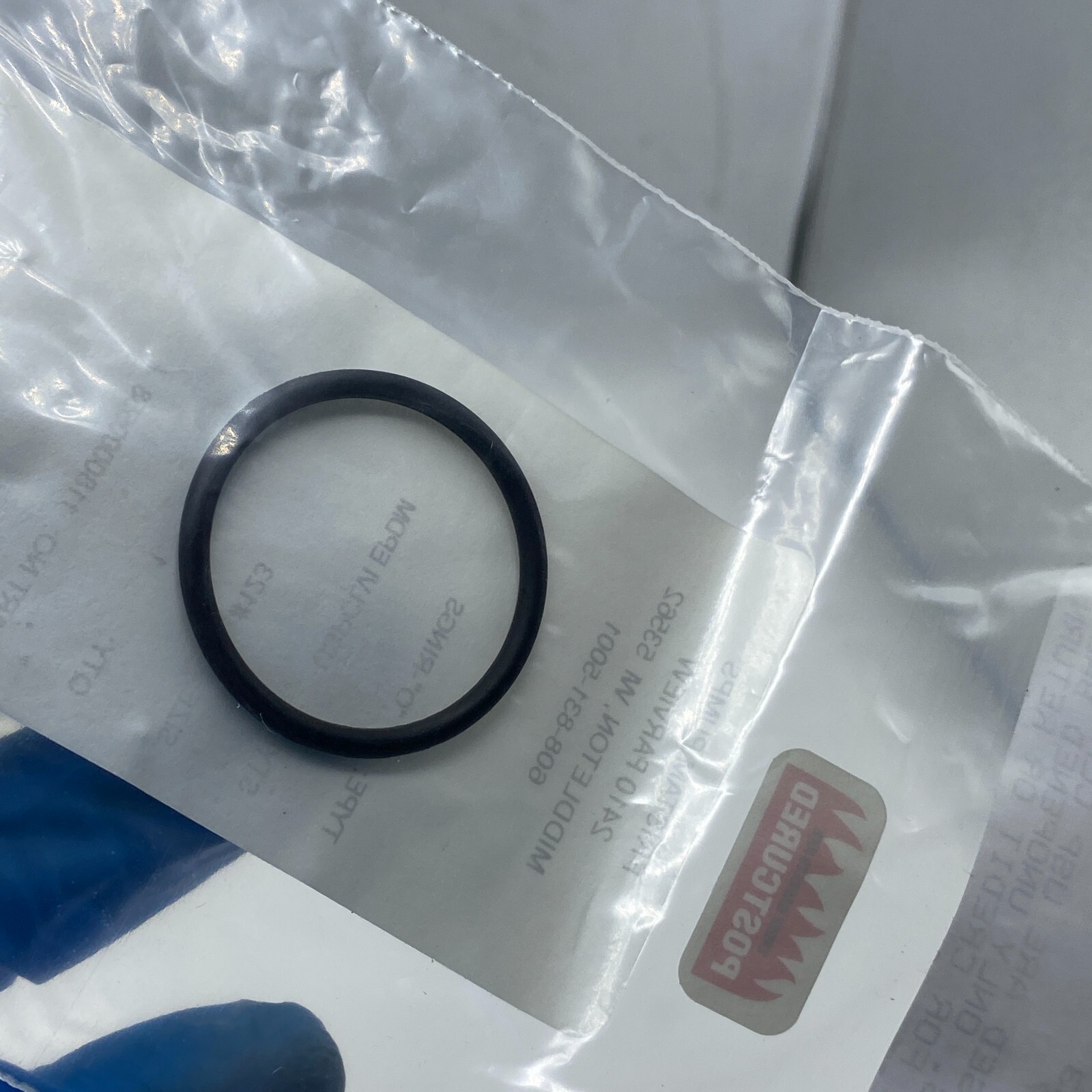 LOT OF 5 NEWMAN USP-210-2107 O-RING SIZE #123 USPCLVI EPDM SANITARY GASKET ✅