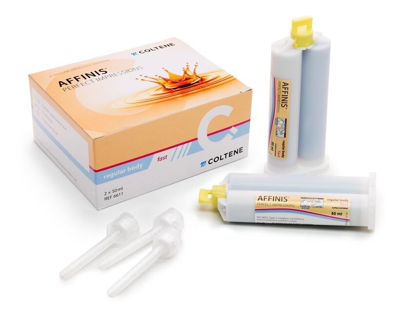 *1-Pack* Coltene AFFINIS Perfect Impressions Regular Body 50 mL Fast Set 6611