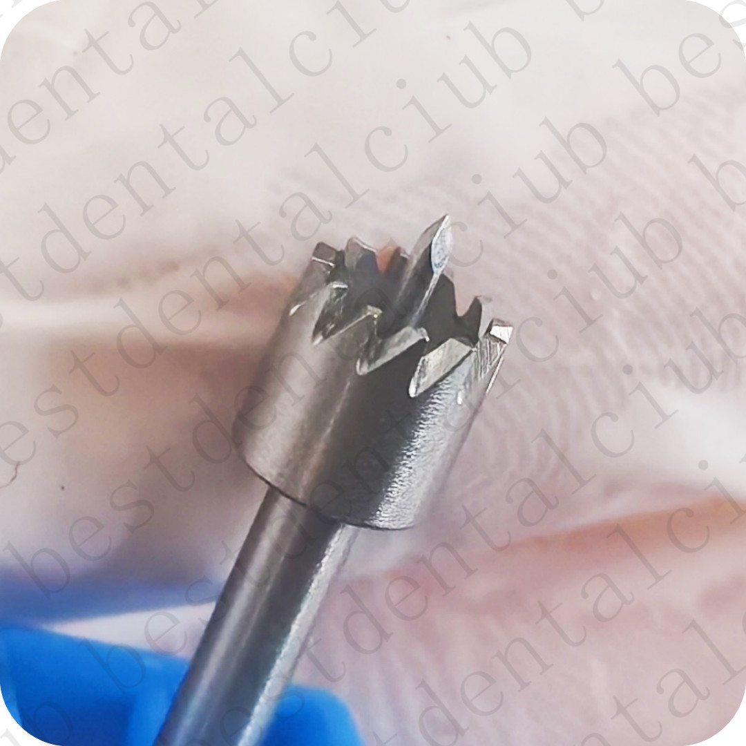 Dental Bone Collector Drill Pre-Hole Anti-Slip Harvest Hole Locator Drills 5.0