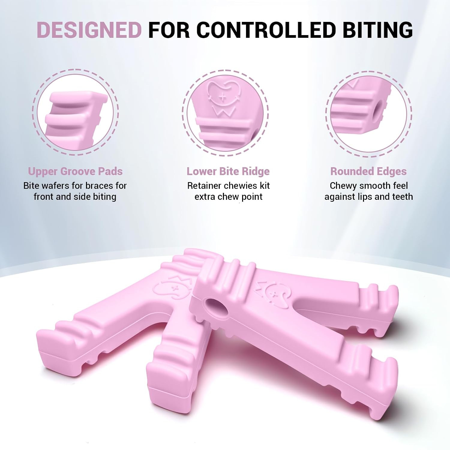 Chewies for Invisalign Aligners Silicone Aligner Chewies Aligner Trays Seaters,