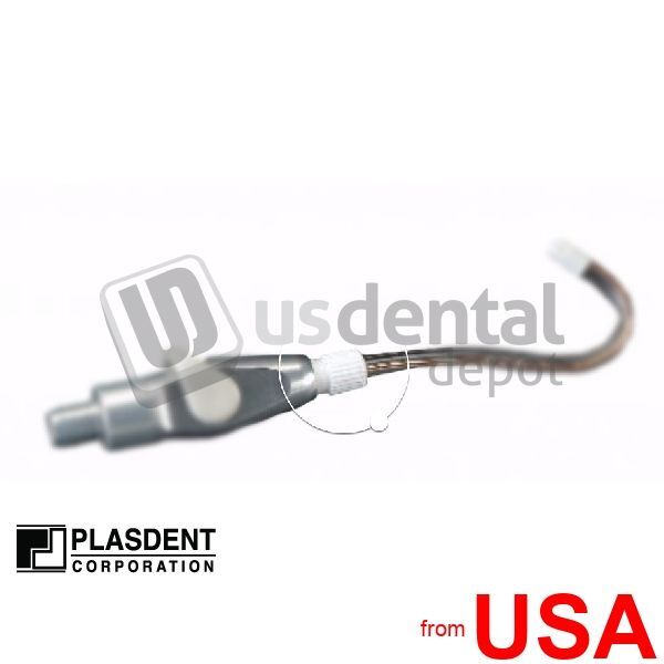 PLASDENT Saliva Ejector To Hve Adapters-#80-1106-Color: WHITE-Autocl 001-80-1106