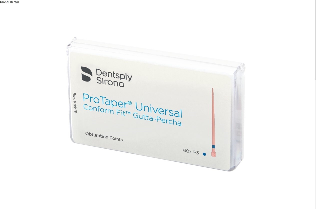 DentSply Protaper Universal Endodontic Conform Fit Gutta-Percha Points (60/pk)