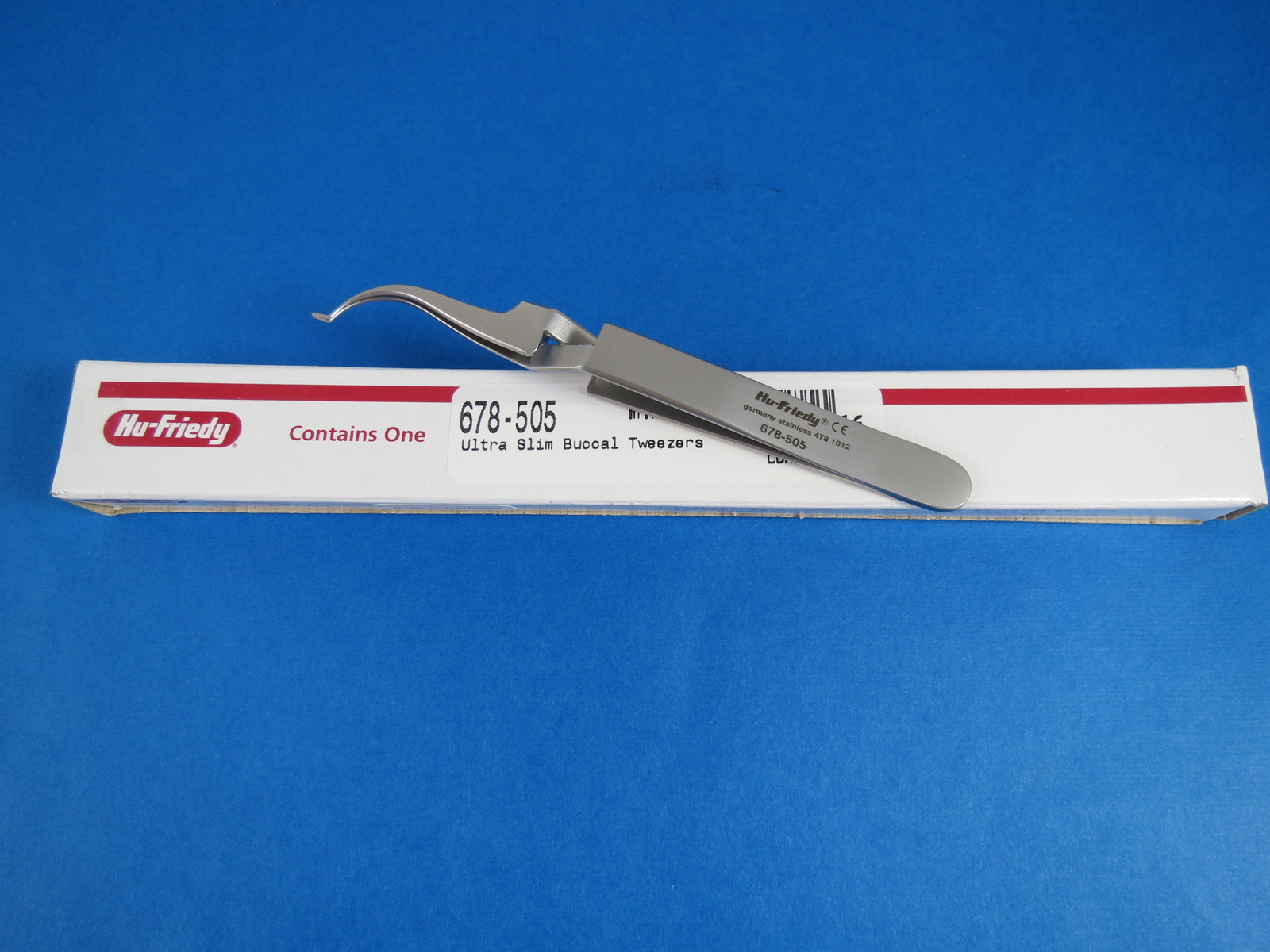 Dental Tweezers Ultra Slim Buccal 678-505 HU FRIEDY