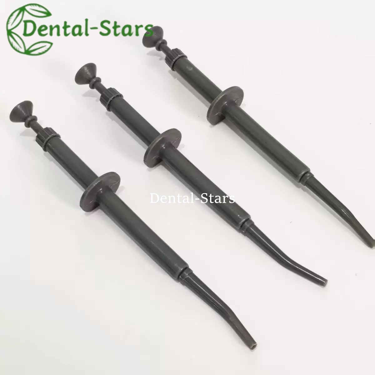 10Pcs Dental Amalgam Gun Plastic Amalgam Carrier Right Angle Filling Restorative