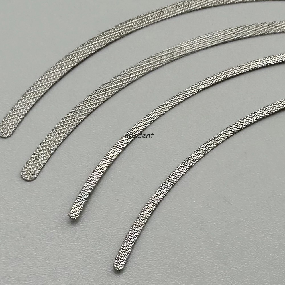 Dental Orthodontic Lingual Retainers Mesh Base Universal Lingual 1.0/1.2mm