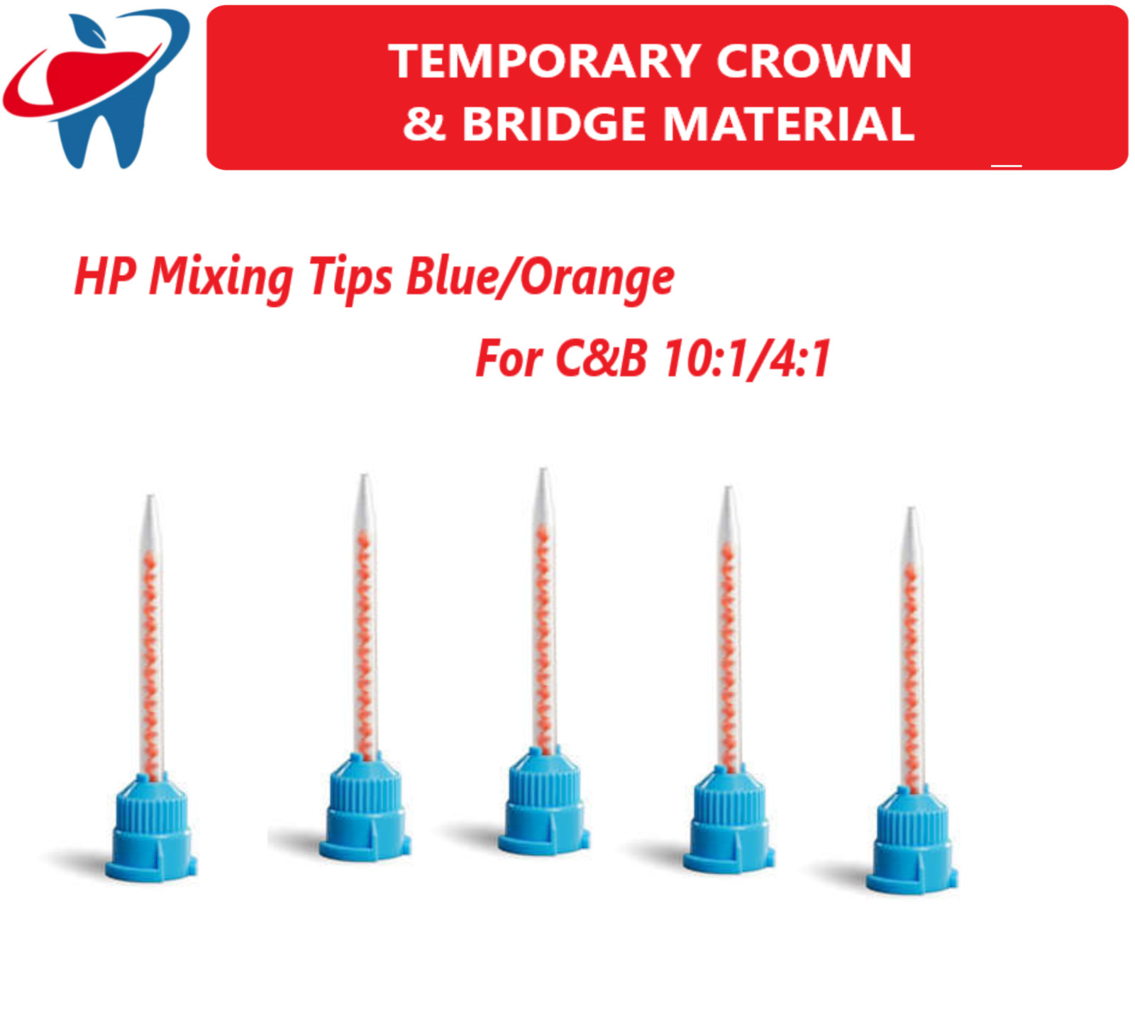 Dental DEFEND TEMPORARY CROWN & BRIDGE MATERIAL, Shade A1, A2, A3, B1 50ml 10:1
