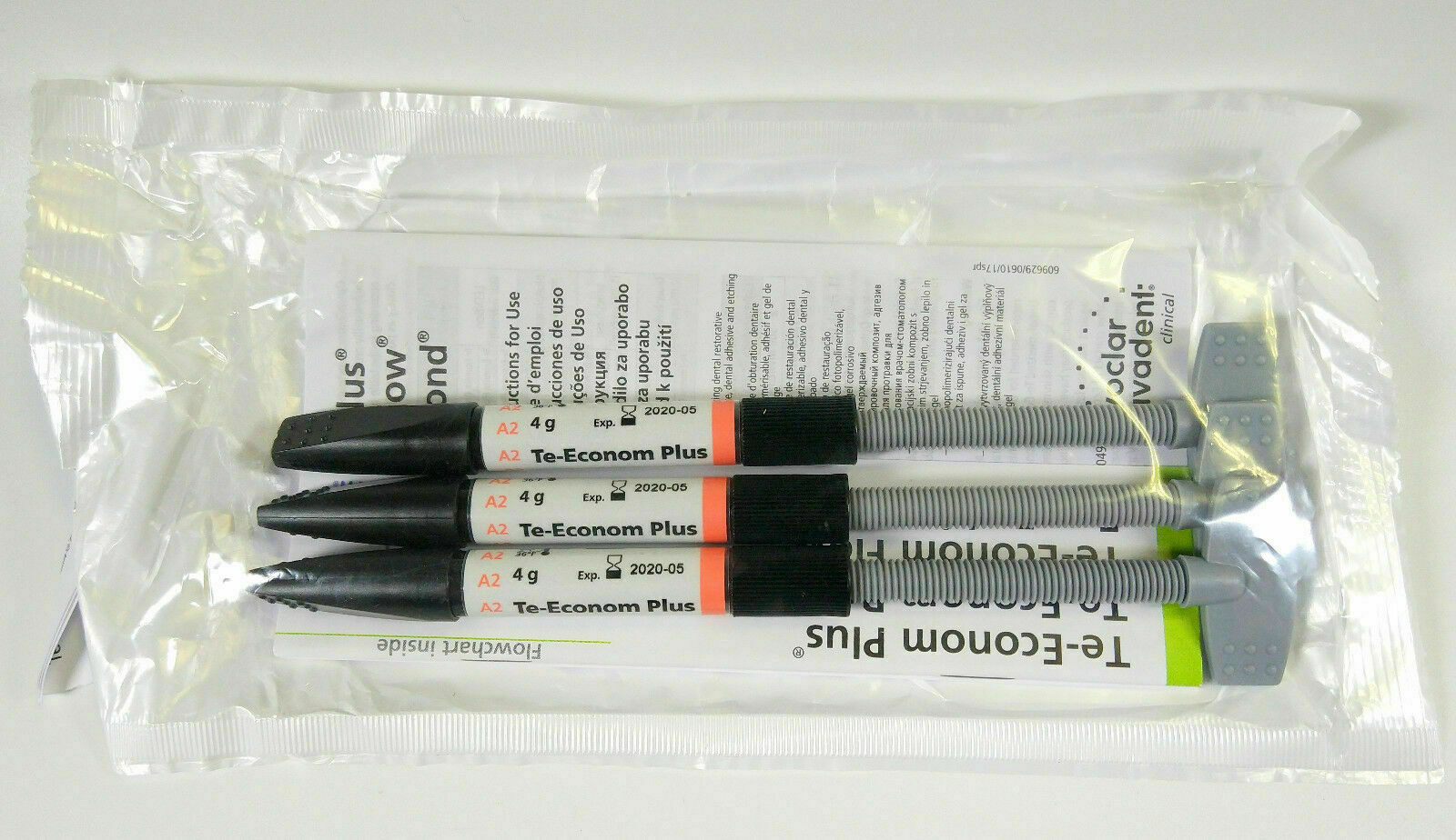 Ivoclar Vivadent Dental Light Cure Composite TE-Econom Plus Resin A1/A2/A3/A3.5