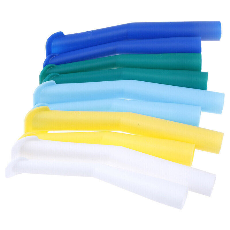 10 Pcs Dental Surgical Strong Suction Tips Disposable Autoclavable Adult /Child