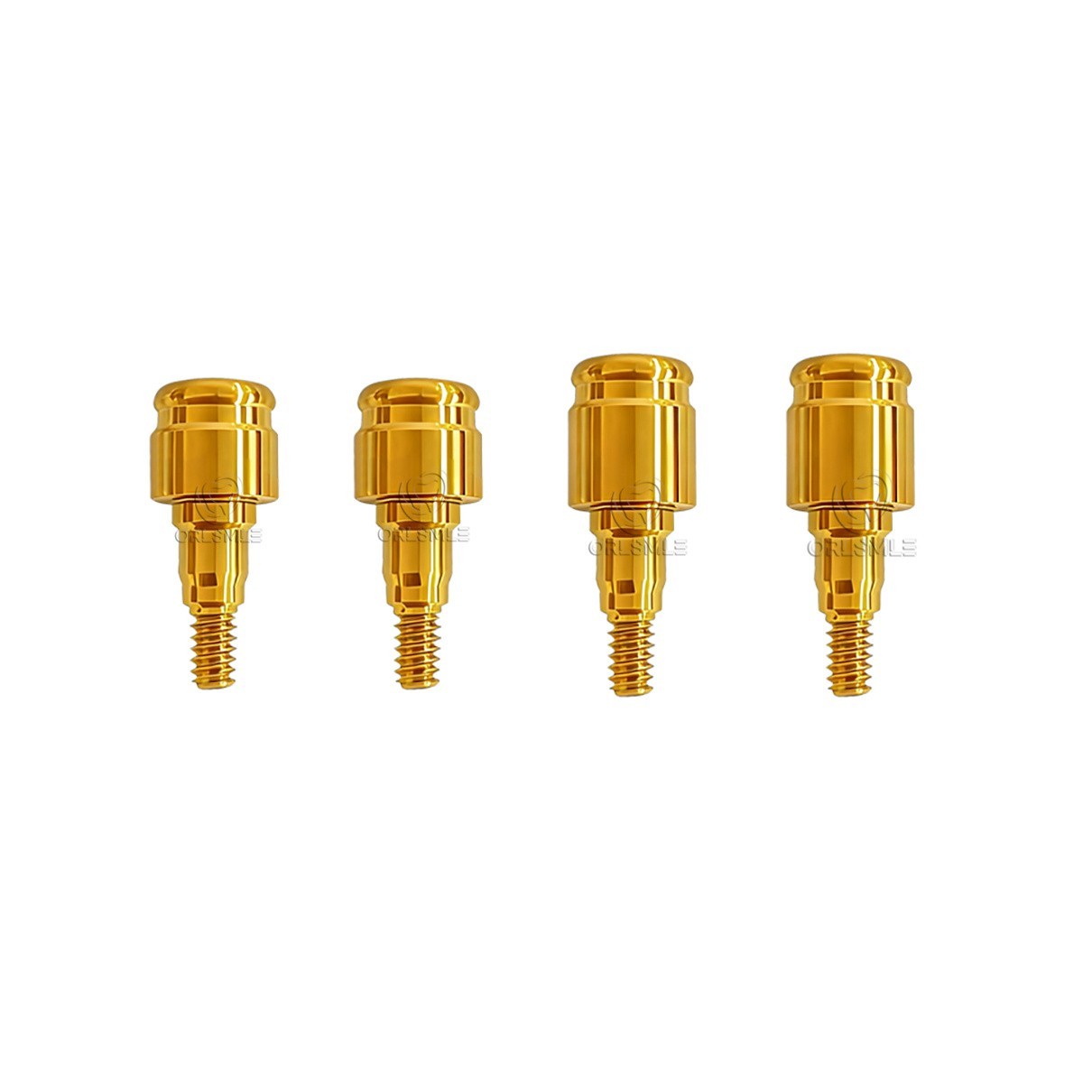 Locator abutment set full Set Male cap kits fit to 3i (Certain)-4.0 GH1-6mm