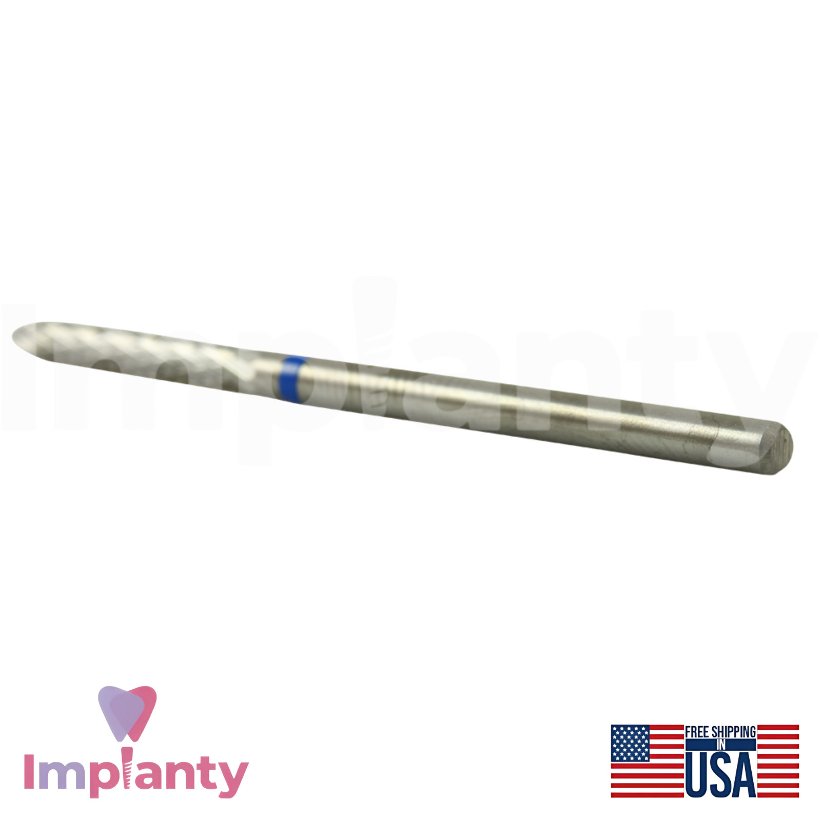 Cross Cut Standard Grit Carbide Dental Bur Ø2.3mm x 16mm 5000355 Dentistry Tool