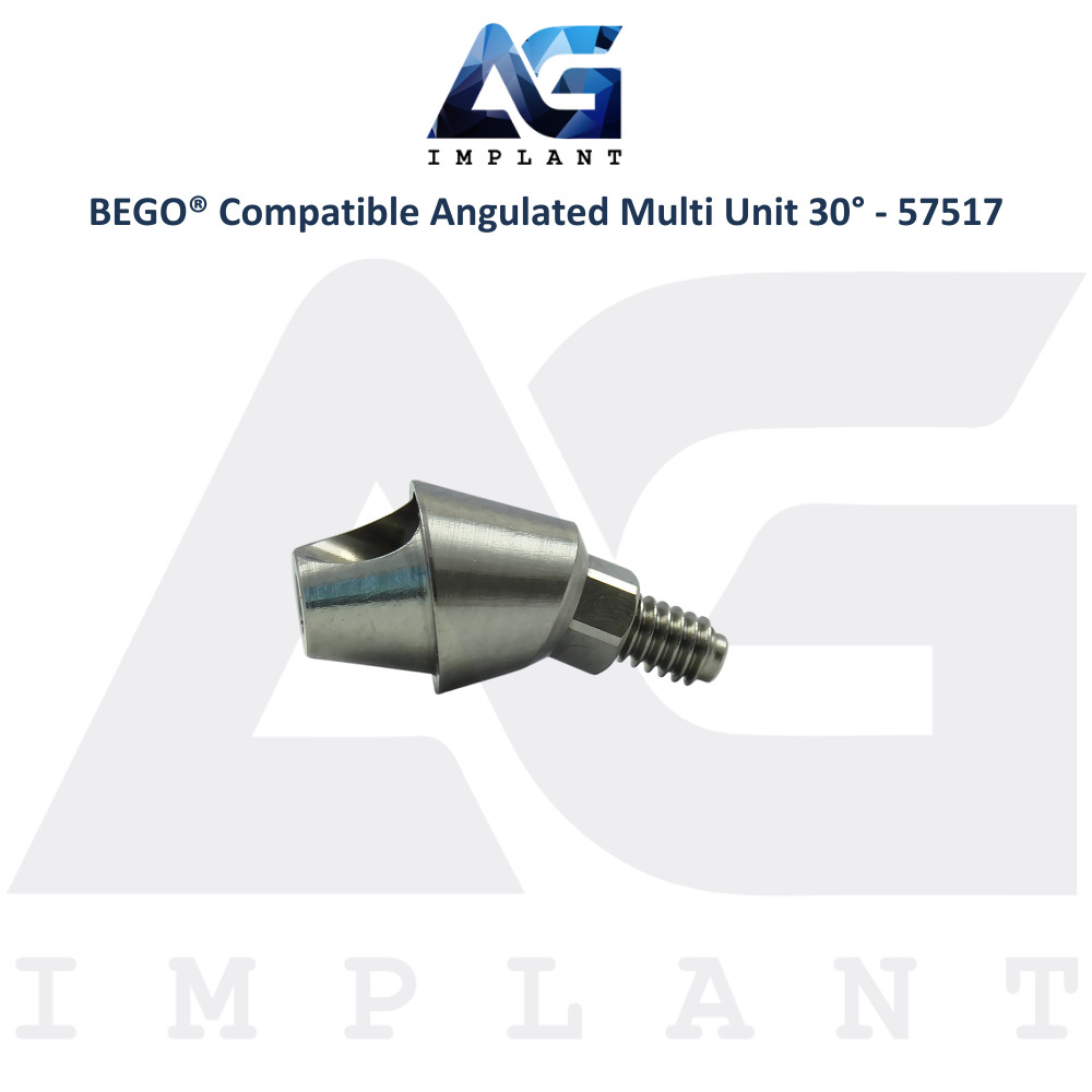 10 Angulated Multi Unit 30° Prosthetic Compatible with BEGO® – 57517 Dental Lab