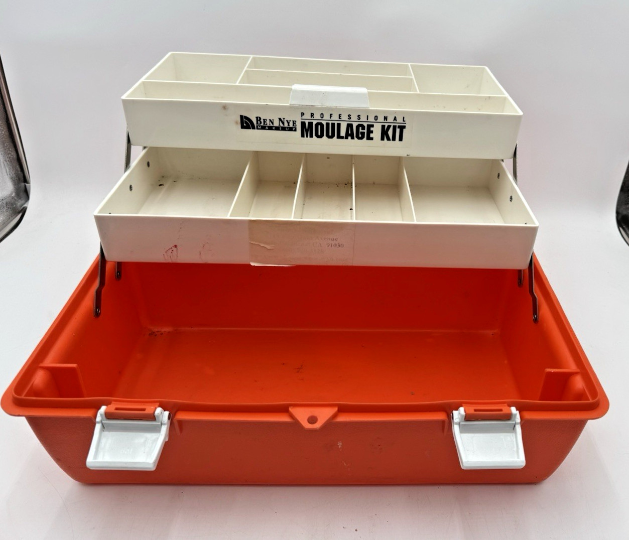 FLAMBEAU PM2072 MEDICAL BOX W/ SIMULAIDS & BEN NYE CASUALTY SIMULATION MAKE-UP