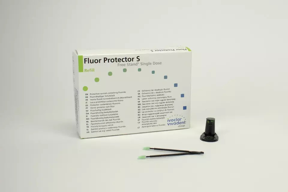 Ivoclar Fluor Protector S Fluoride Protective Varnish Unit Dose 20 x 0.26g.