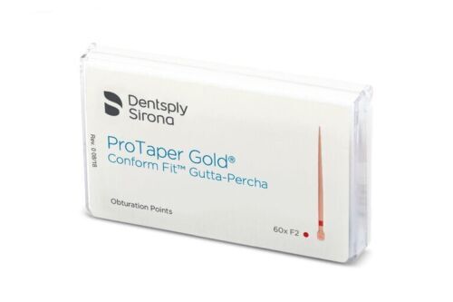 Dental Protaper Gold Conform Fit Gutta Percha Points Pack of 60 Endo