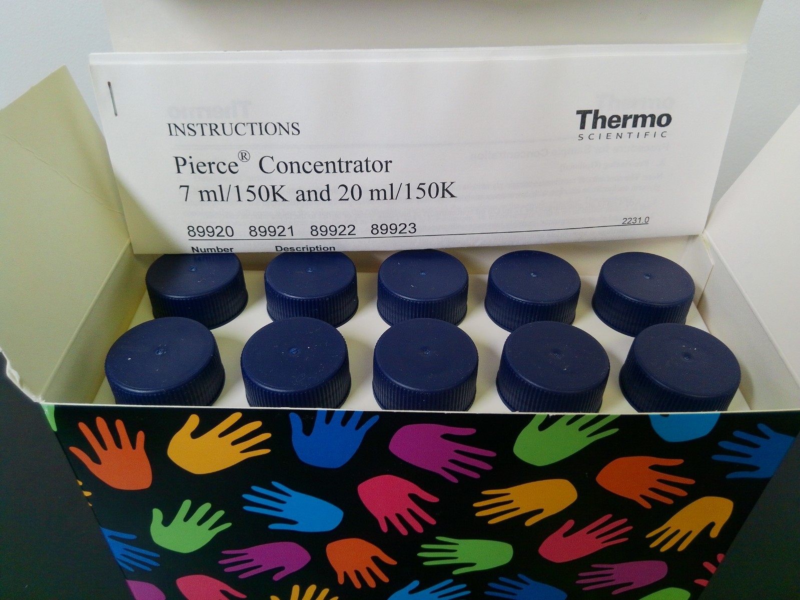 Thermo Scientific Pierce Concentrators 20ml/150k MWCO P/N:89921 (Pack Of 10)
