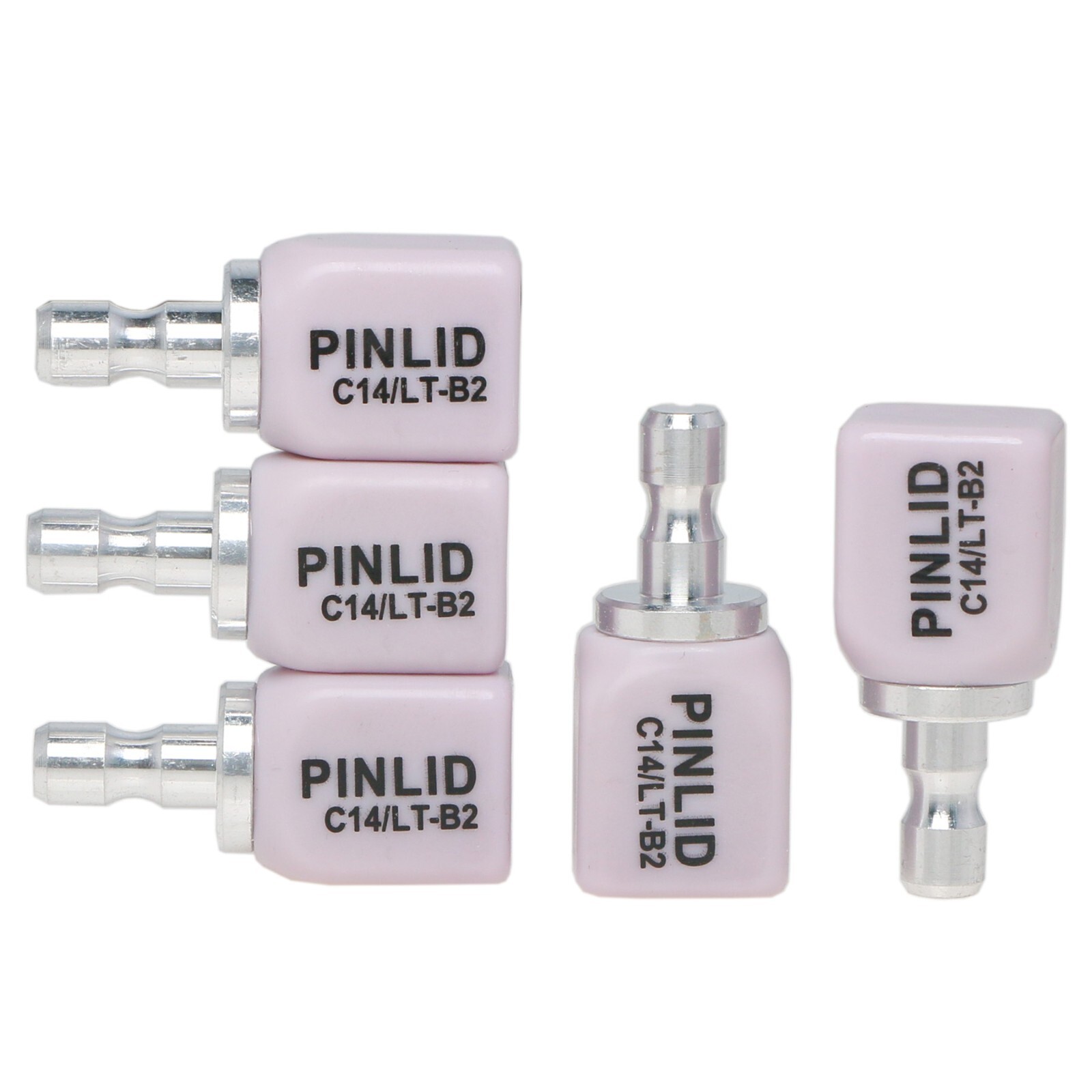 US 5Pcs Dental LT C14 Emax Glass Ceramic Lithium Dislicate Blocks CEREC CAD/CAM