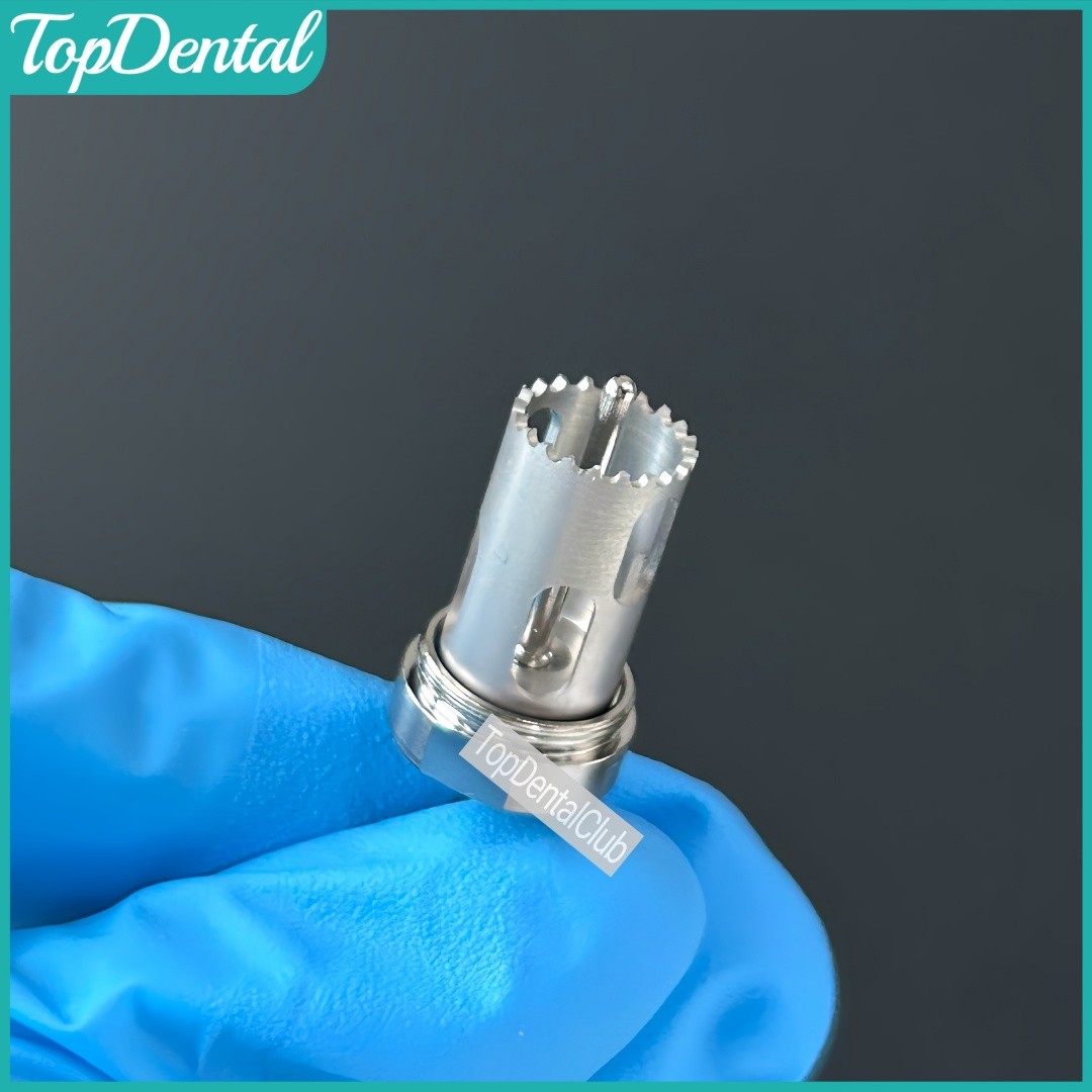 ⌀9.0 Dental Half Moon Harvest Drill Semilunar Technique Bone Augmentation SLT