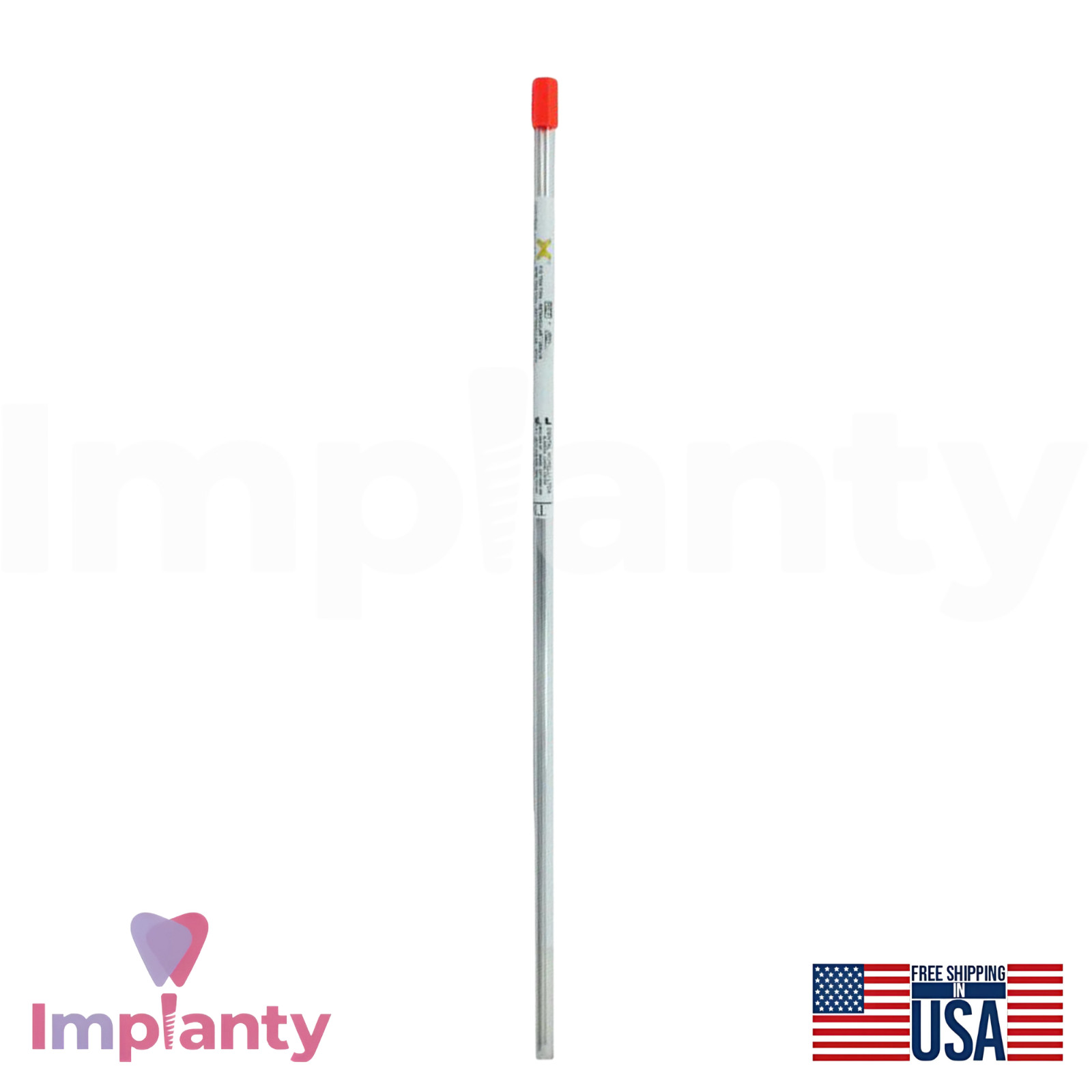 Morelli Titanium MoIybdenum Rectangular Stick Dental Wire Upper Jaw 10 Sticks