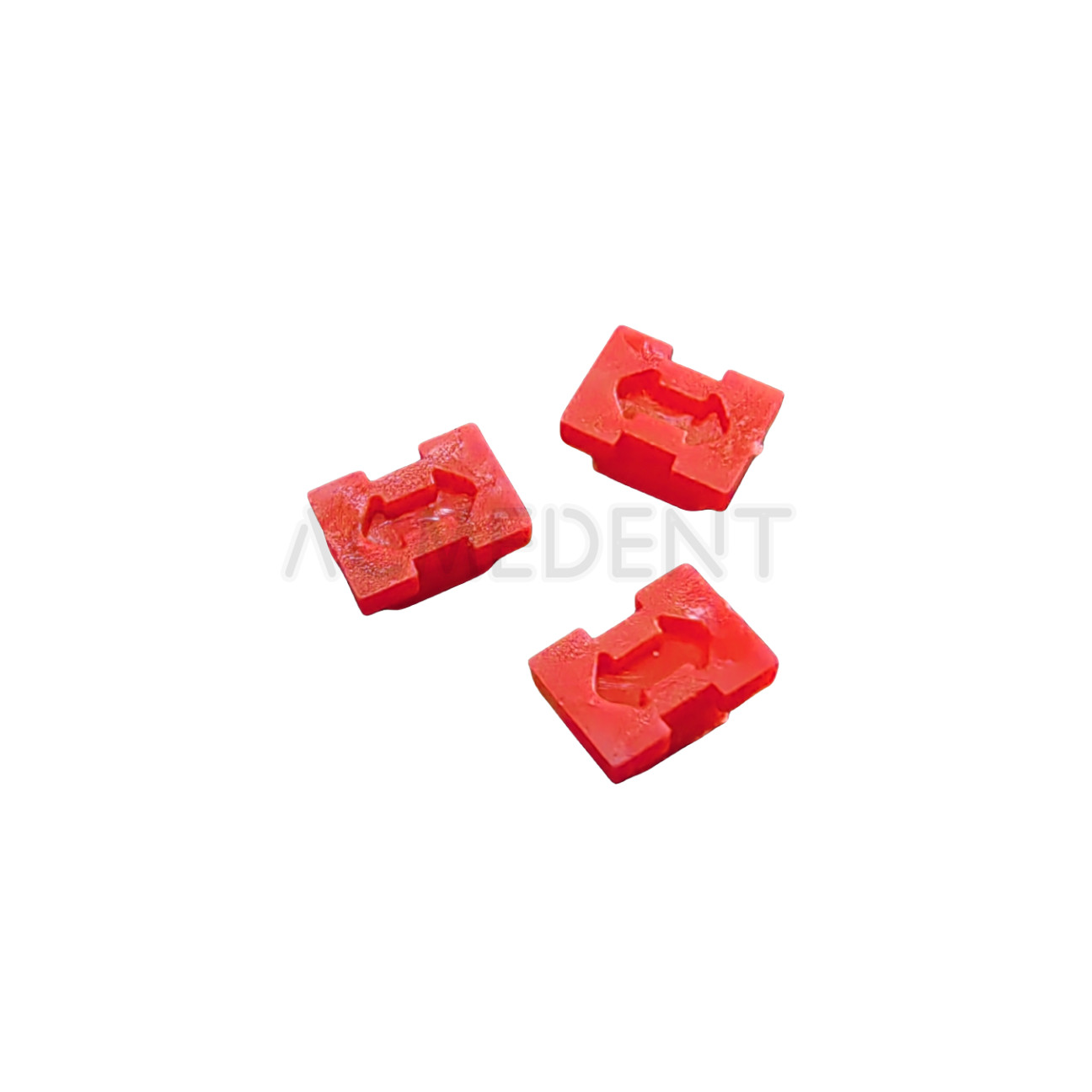 Dental ITI RN Caps Close Red Plastic Cap Closed Tray Impression Coping Post