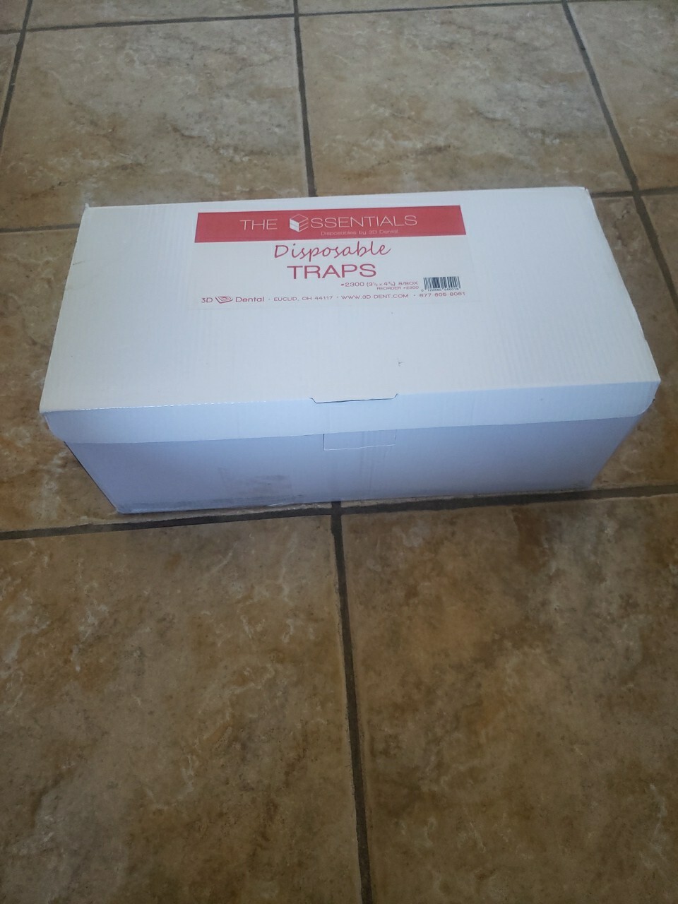 Dental Evacuation Traps #2300 3.5″ X 43/8″ Box Of 8 By 3D Dental.