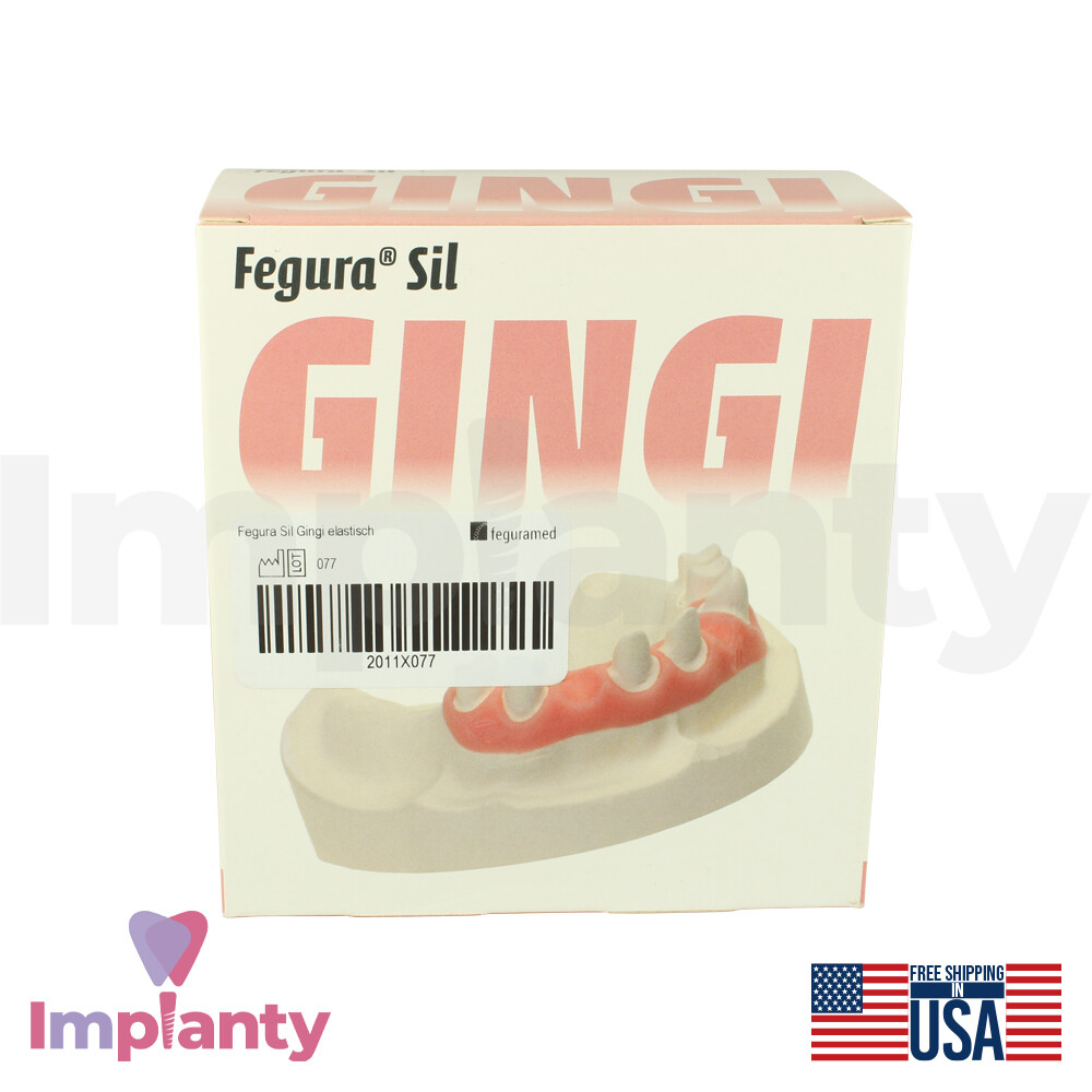 FeguraMed Highly Elastic Silicone Gingival Ma sk 50mlx2 Cartridges 20ml Agent