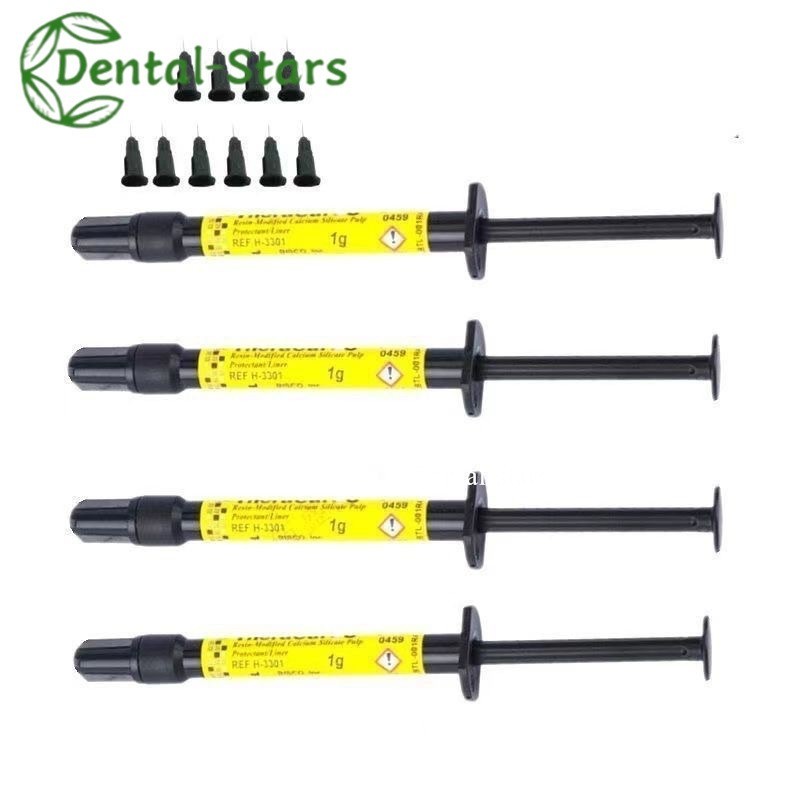 TheraCal Light Cure Resin Cavity Liner 1Pcs Syringes 1.0g with Tips