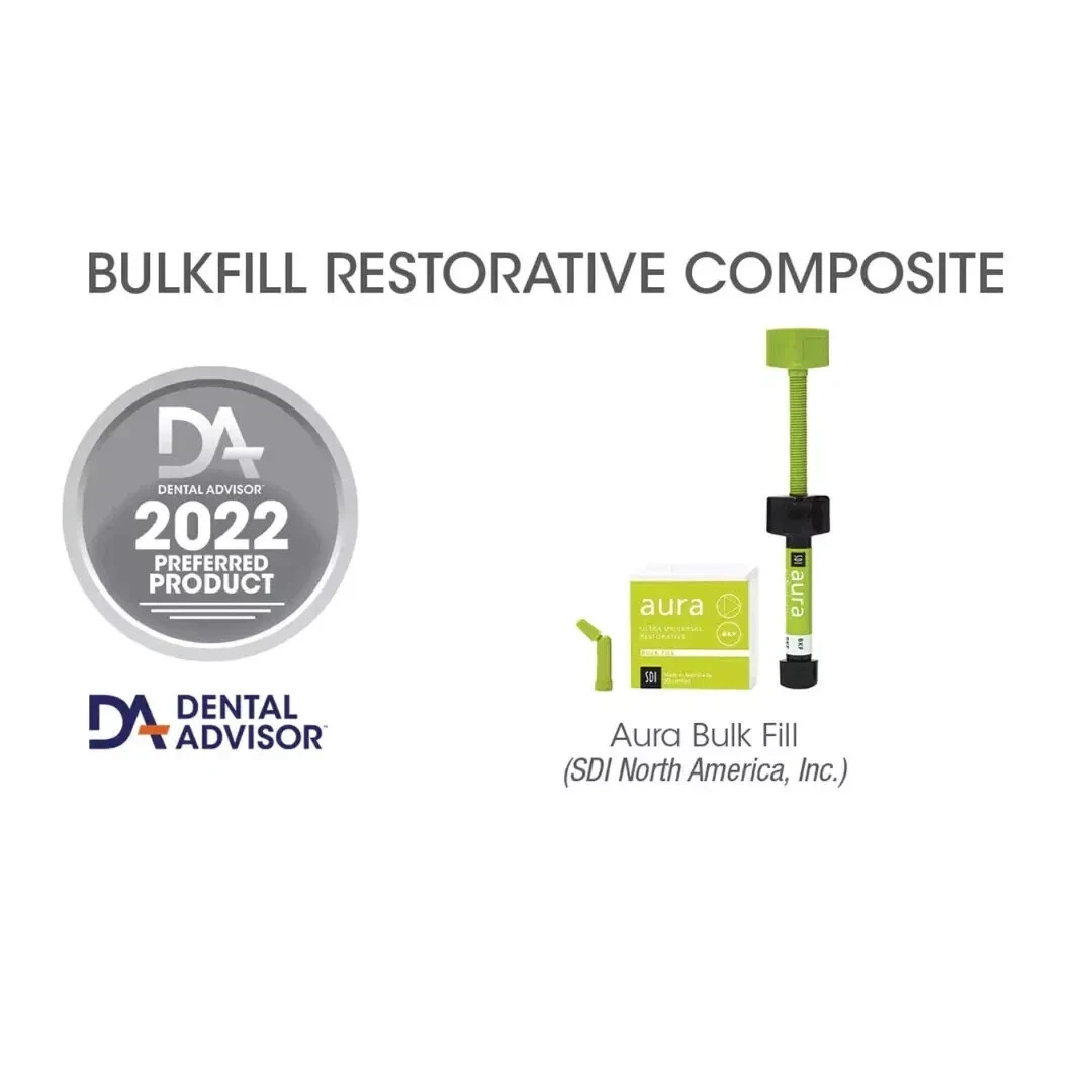 SDI AURA High Strength BulkFill Composite 4g Refill Dental Material