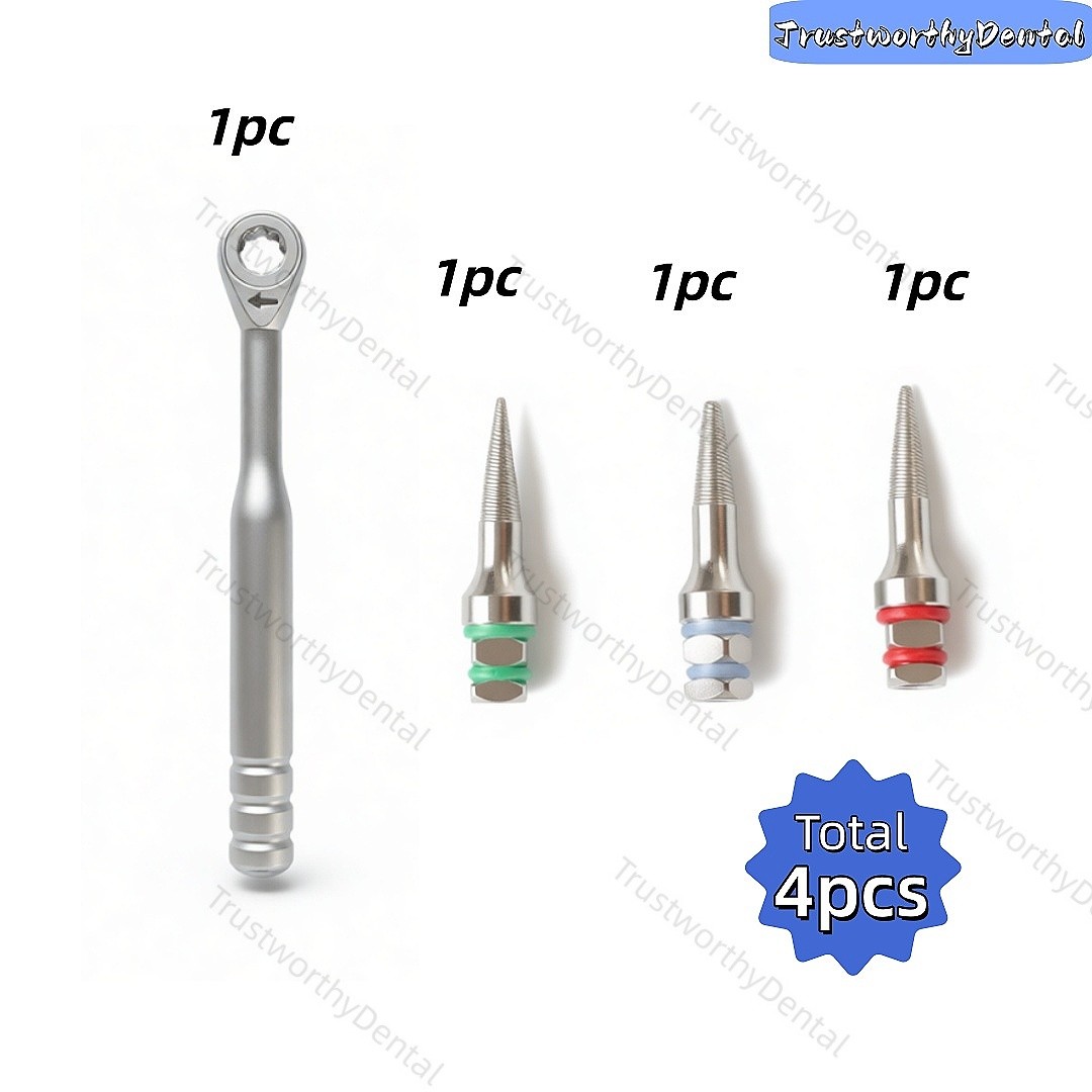 Dental Fixture Remover Screw Broken Implants Failed SOS Screws Pick Up Extractor