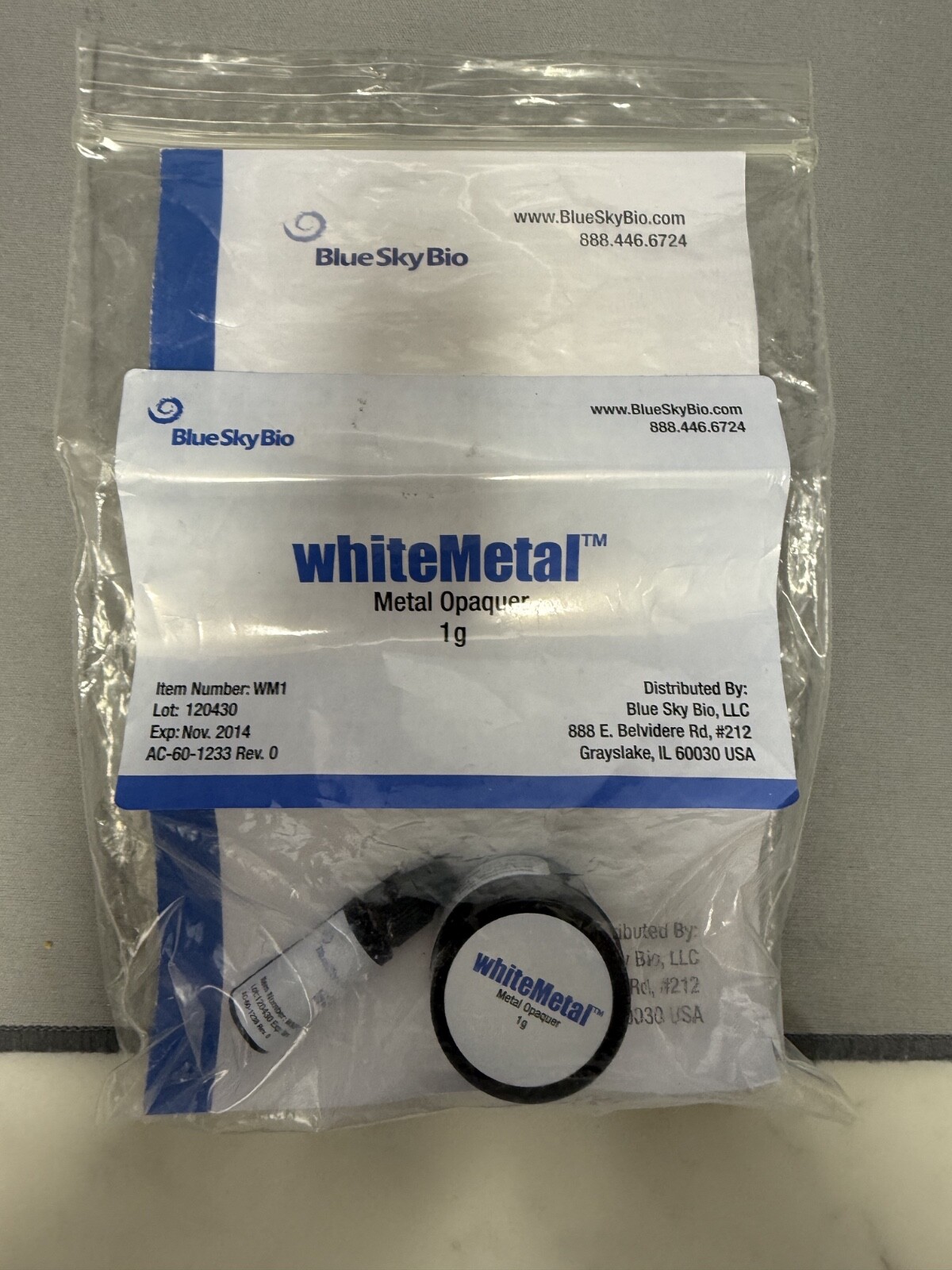 Blue Sky Bio White Metal Metal Opaquer