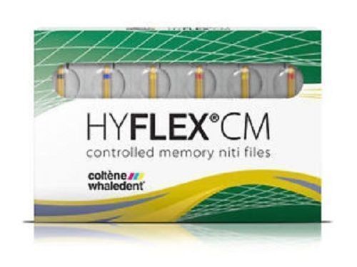 COLTENE HYFLEX CM FILES ROTARY FILE SYSTEM SET OF 6 FILES Dental