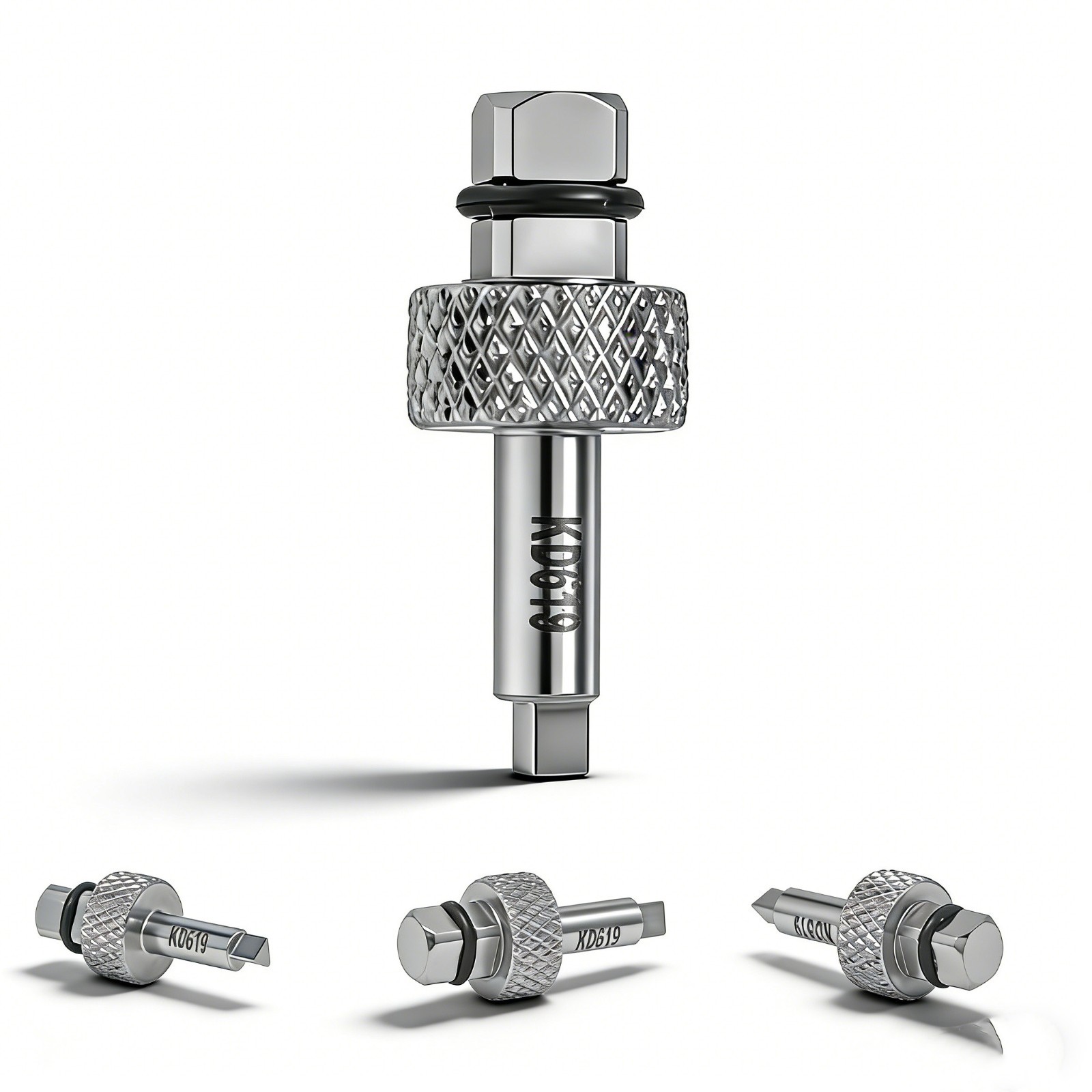 Dental Ti abutment for ZEST Locator System fits MegaGen Anyone/Dentiumm Implants