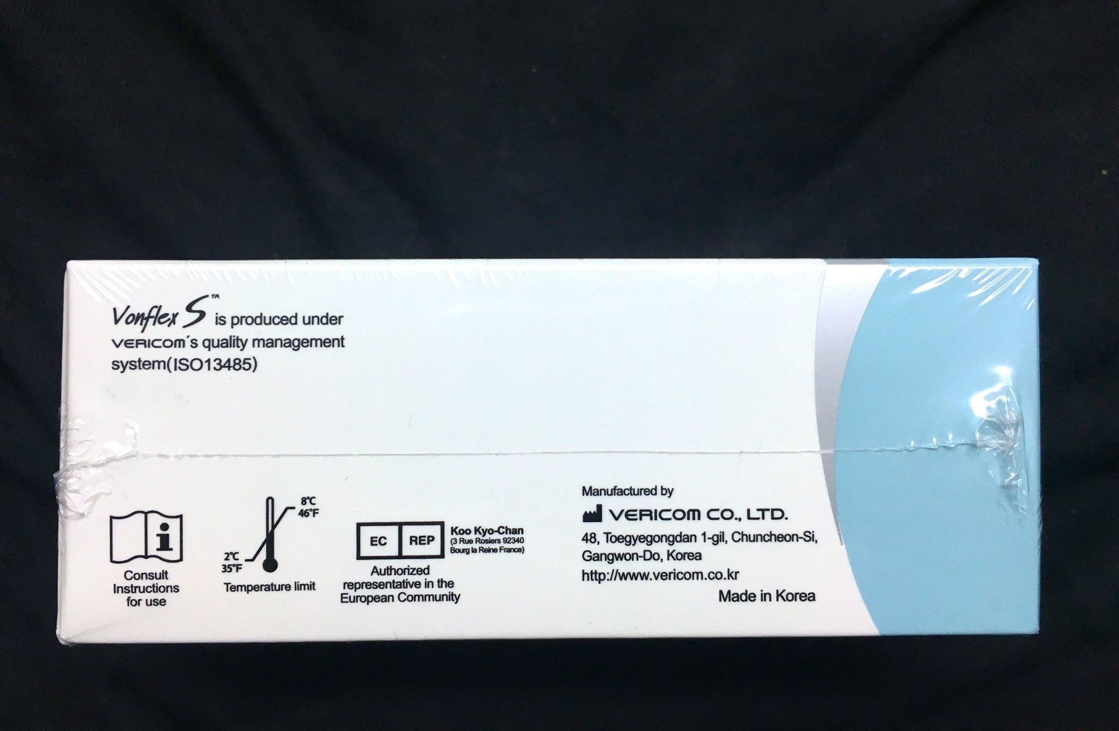 1 x Vonflex S Bite Impression Material 100mL Vericom #VF28-S001 Exp. 2025-11