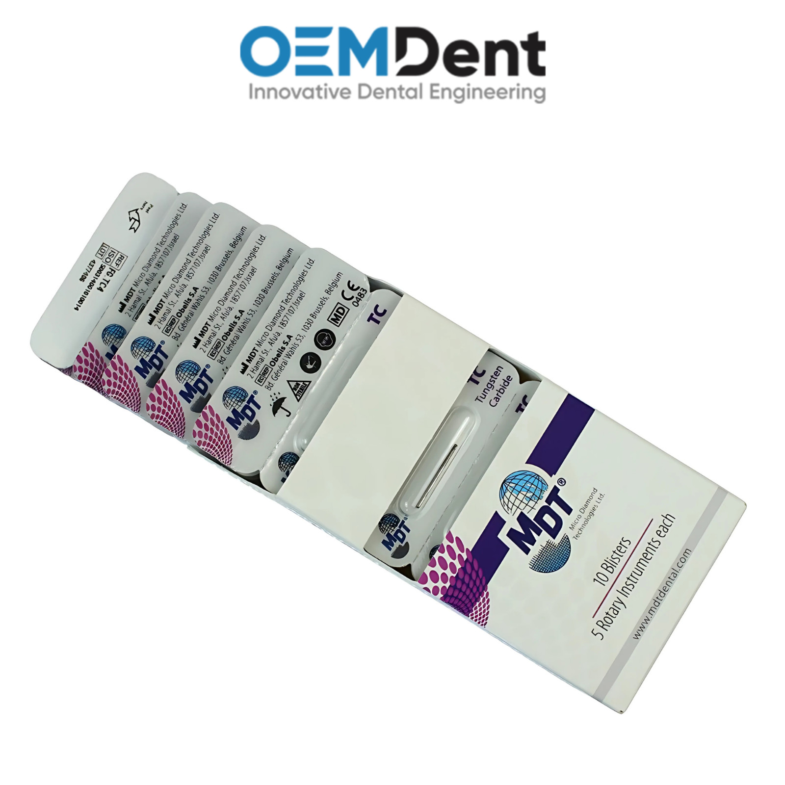 MDT Round FG Carbide Burs Creating End0 Access Points L19.0mm Restorations