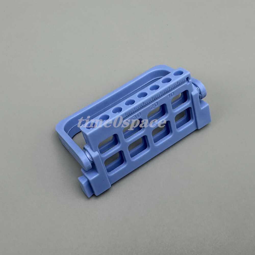 Dental Endo Files Block Holder Stand Autoclave Disinfection Box 8/16 Holes