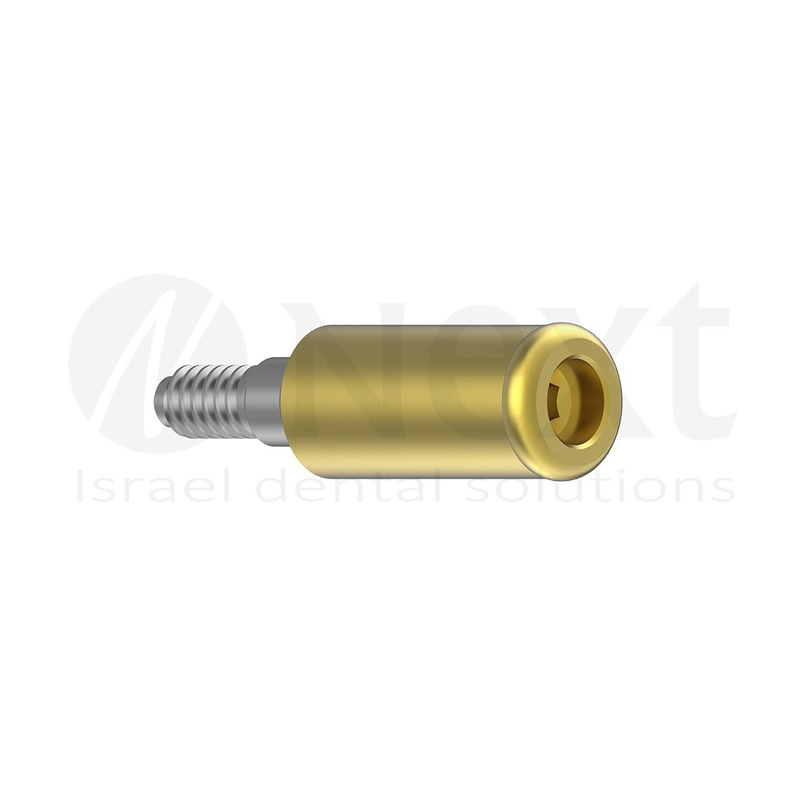 LOTx5 Flat abutment Fit 1-7 mm attachment internal hex