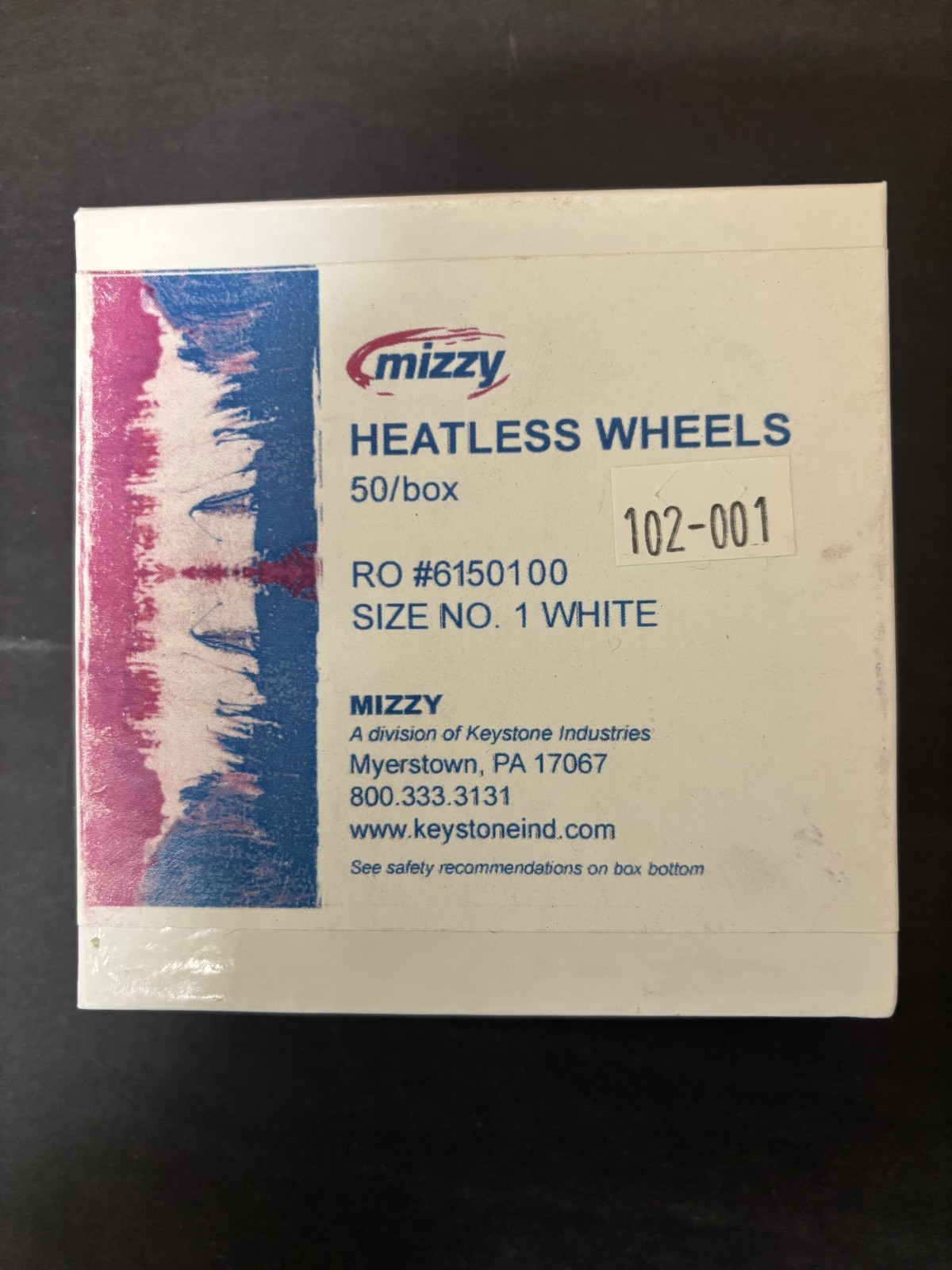 Heatless Wheel White #1, 2, 4, 5, 6, 7, 8( Mizzy ), 3 (BesQual) 50Pkg