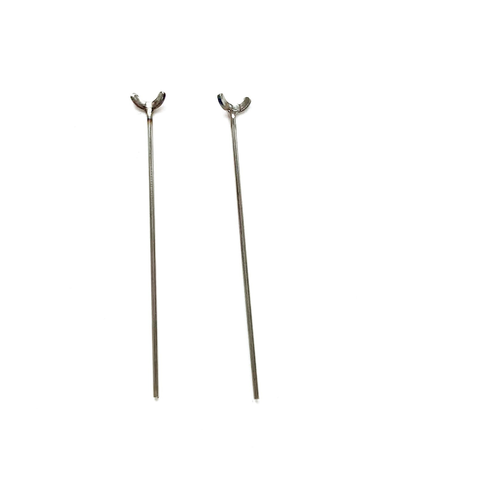 20Pcs 0.9mm Dental Ball Retainer J Clasp Oblique Clasps Bars Y-Type Scheu Style