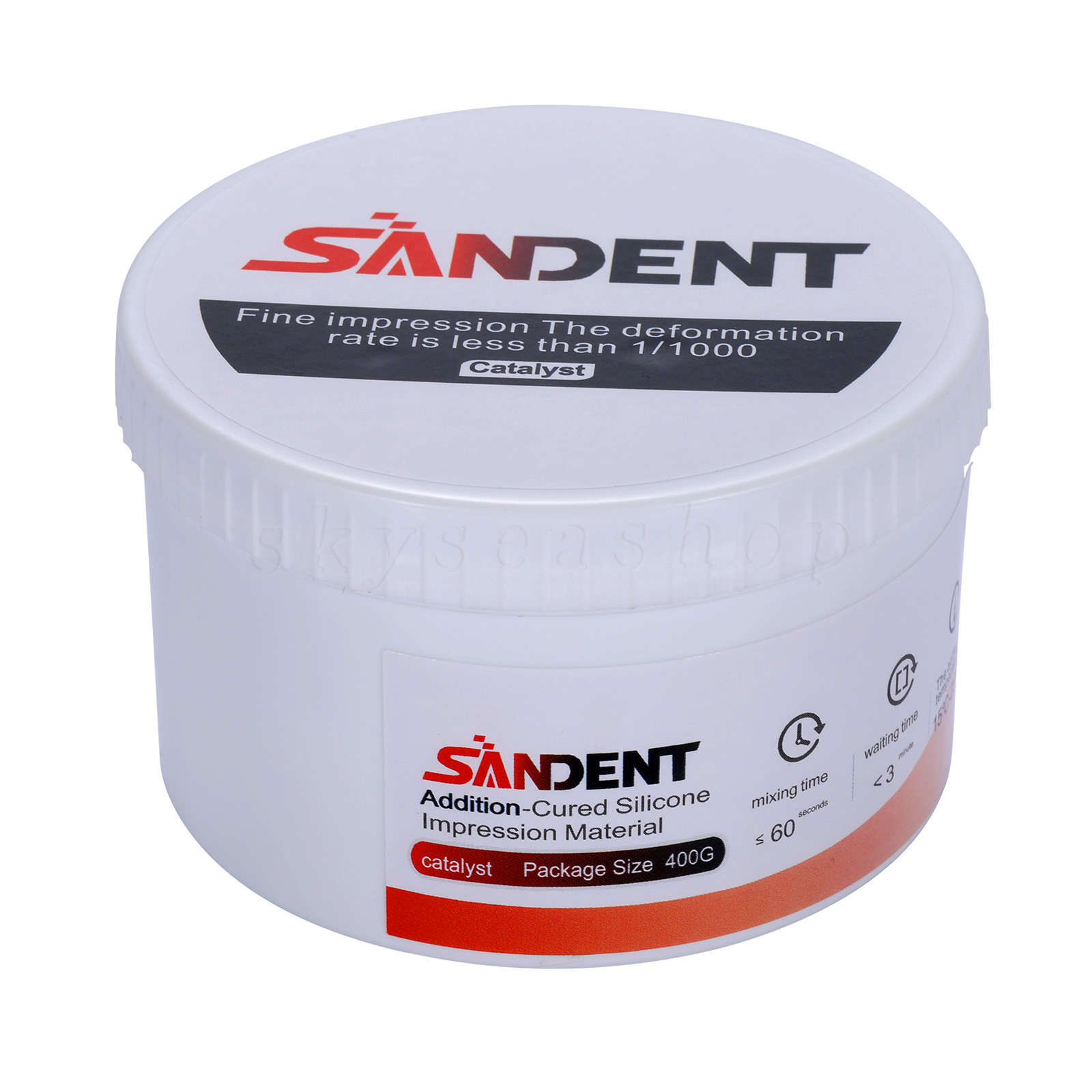 Dental Impression Material Full Set Putty 800g + 50ml Wash