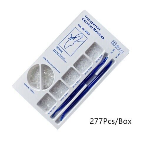 Dental Transparent Cervical Matrices Composite Gingival Retractor Clear Matrix