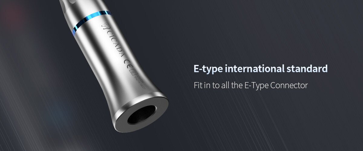 Cicada Low Speed Contra Angle Handpiece Latch Type 1:1 -external water spray