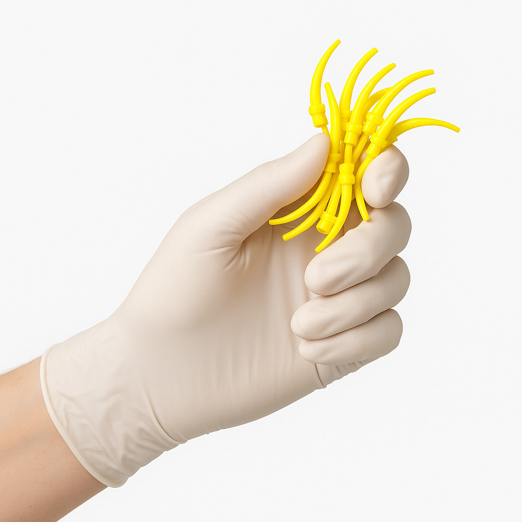 House Brand Intra-Oral Tips – Small Yellow, Package of 50
