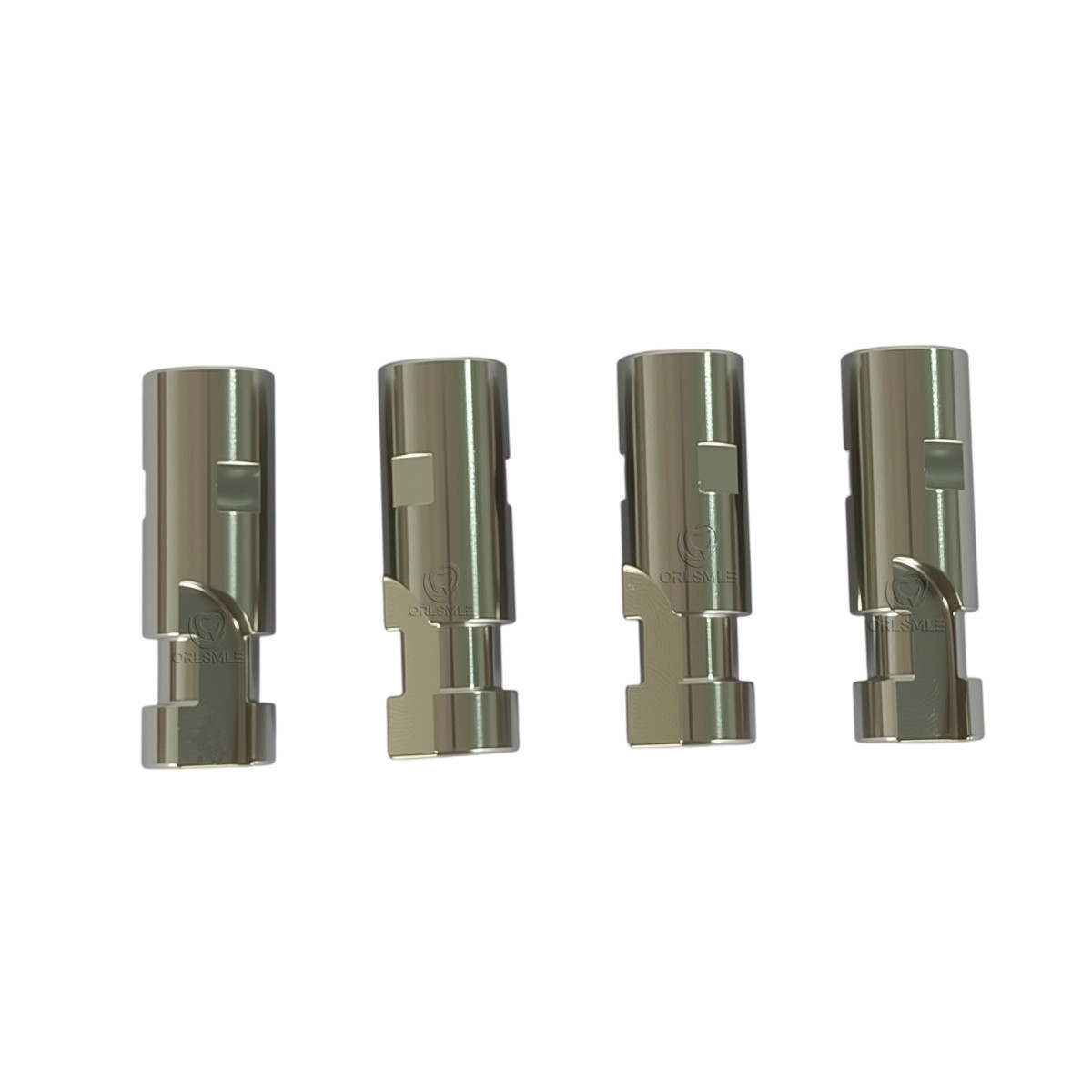 3 pcs Dental titanium Lab analog compatible with DIO UF II platform Mini Regular
