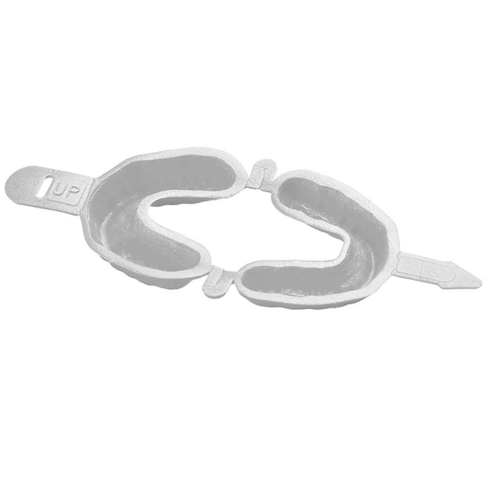 Medicom 10030-SUN Disposable Fluoride Dental Gel Tray Small Singles 100/Pk