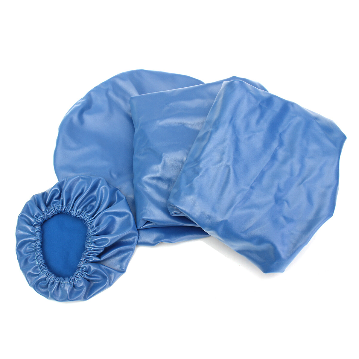 4Pcs Dental Unit Chair Cover Seat Sleeves PU Leather Elastic Protector Washable