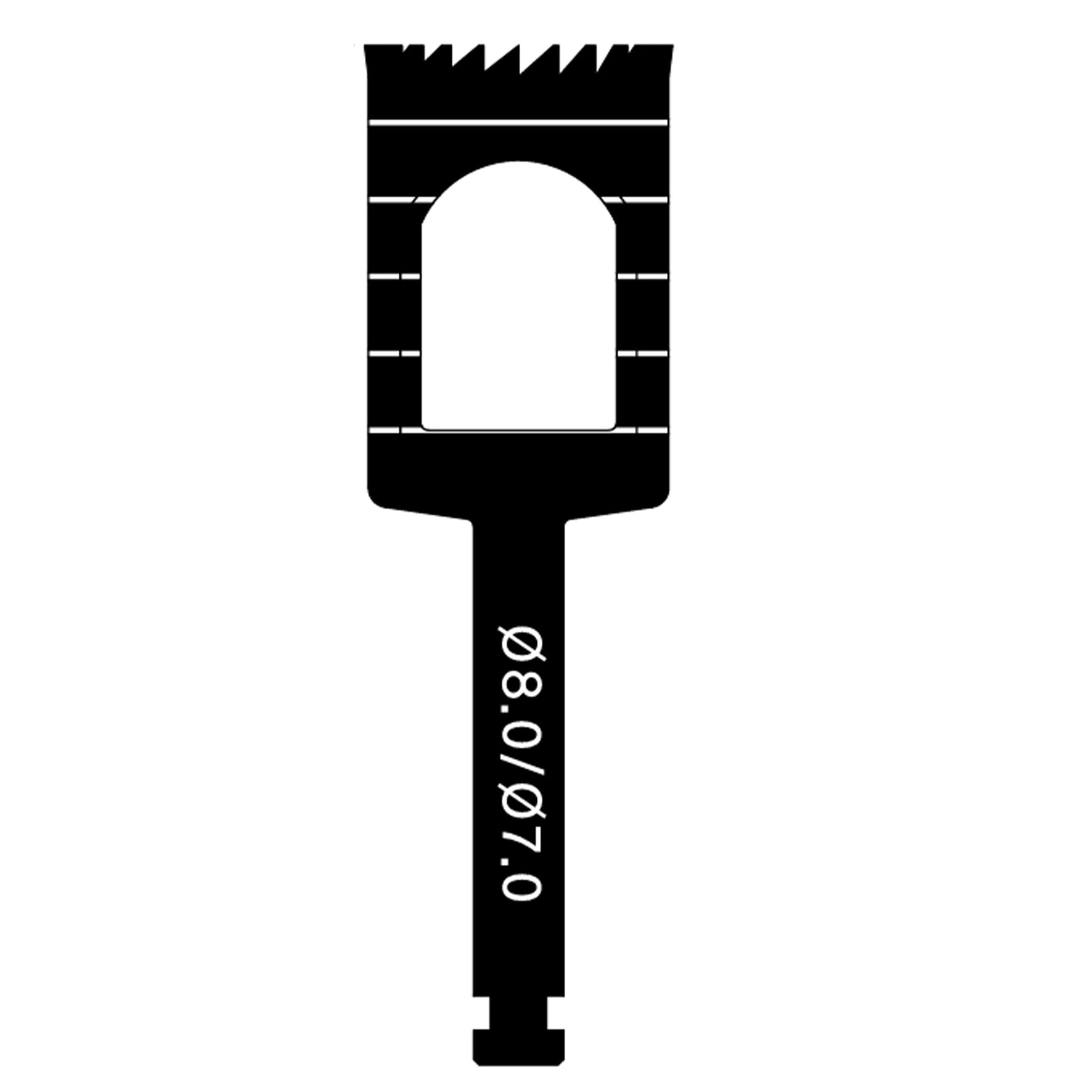 B80 Implant Trephine Bur Drill 8mm/7mm Osung -THB80 (#312)