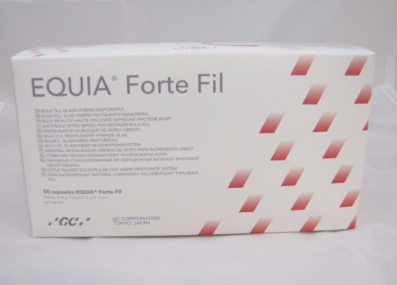 GC EQUIA Forte Bulk Fill Fluoride Releasing Glass Hybrid Restorative System A2