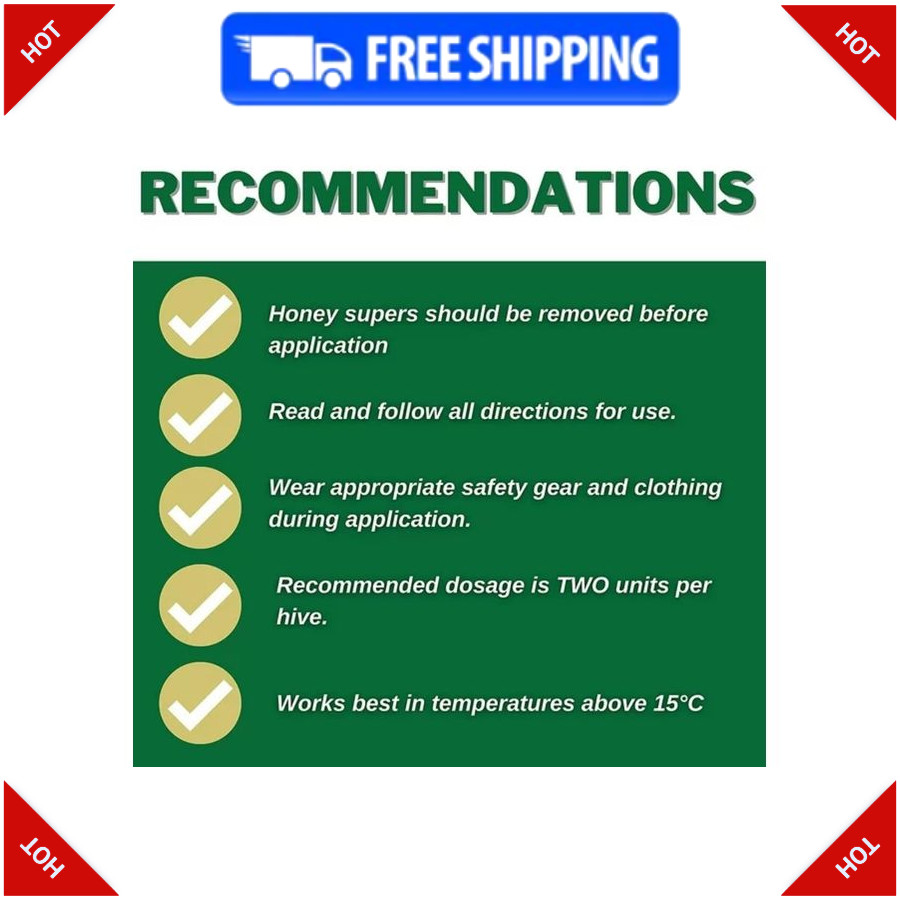 Apiguard ONE Box of Ten 50g Trays – Treatment for Bees