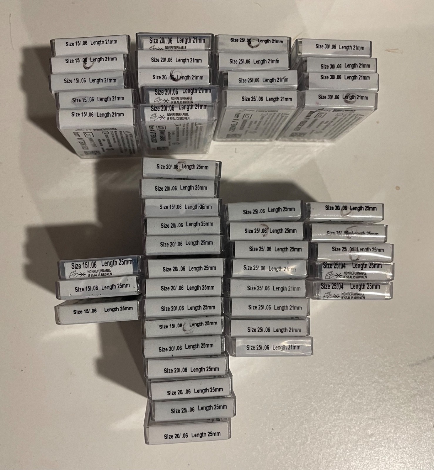 Dentsply Vortex Blue Rotary Endodontic Files -48 NEW Unopened boxes in the Lot