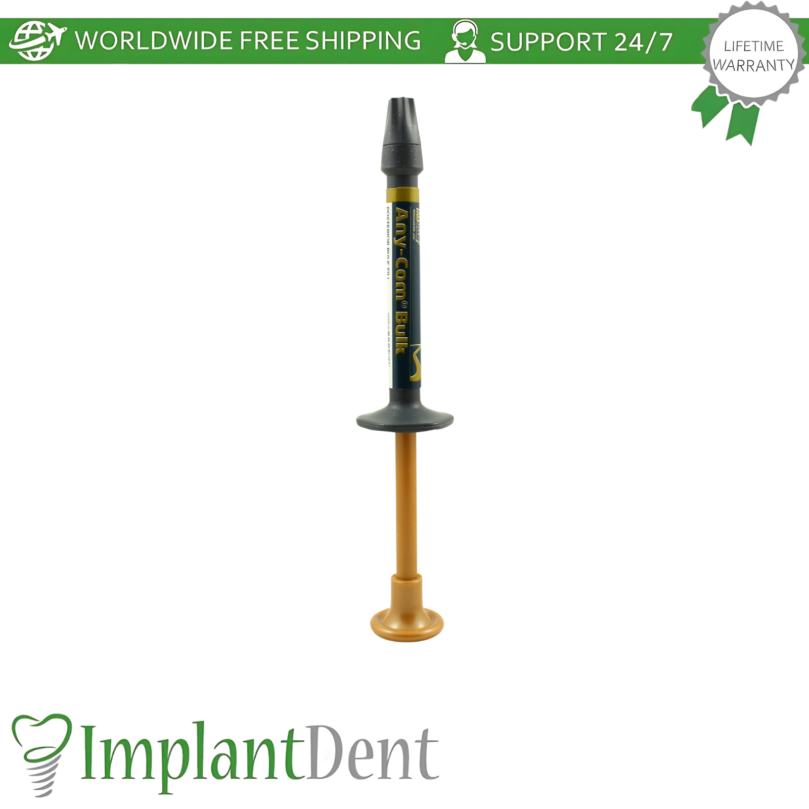 AnyCom Bulk Fill Flowable Resln Base And Liner For Dental Restoration A2 Shade